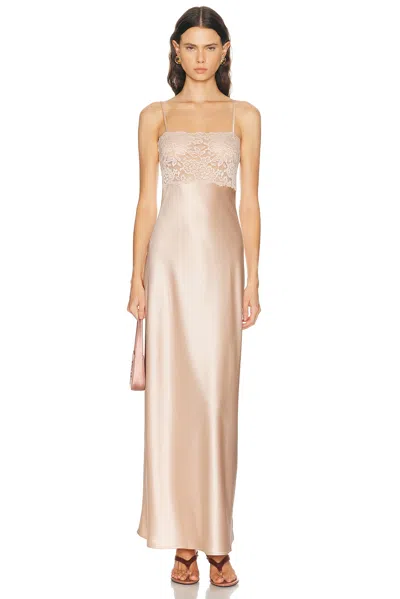 Aya Muse Myra Dress In Rose Gold