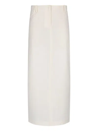 AYA MUSE MYSTI' MAXI SKIRT - CREAM
