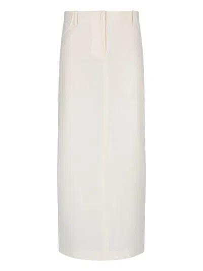 Aya Muse Mysti Maxi Skirt In Neutral
