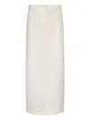 Aya Muse Knee Length And Midi Skirts In Neutral