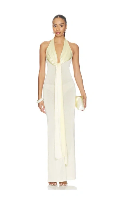 Aya Muse Nayra Dress In White