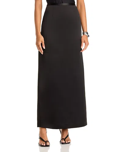 Aya Muse Noema Tailored Maxi Skirt In Black
