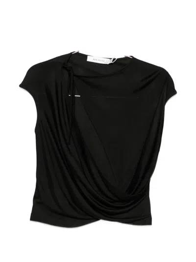Aya Muse Nyra Cut-out Cami Top In Black