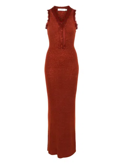 Aya Muse Nysa Dress Clothing In Paprika