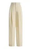 Aya Muse Orin Wool Trousers In White