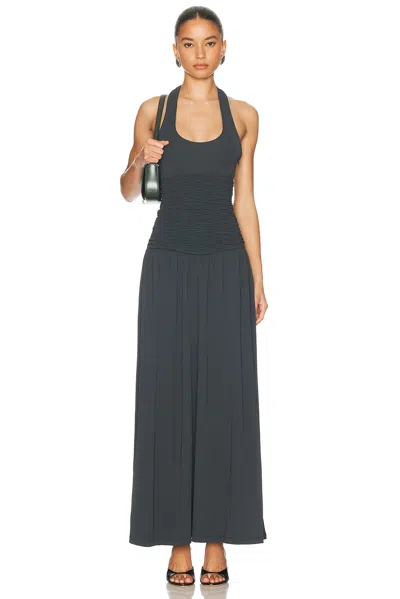 Aya Muse Palo Maxi Dress In Gray