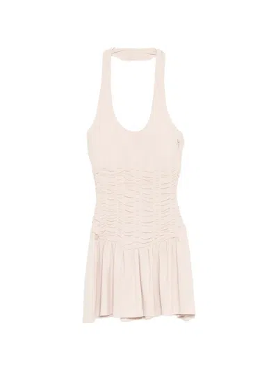 Aya Muse Paolo Mini Dress In White