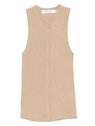 Aya Muse Ribbed Tank Top
