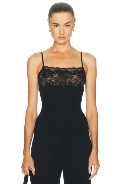 Aya Muse Rya Top In Black