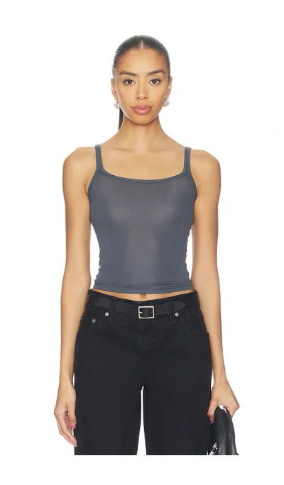 Aya Muse Scoop Tank In Gray