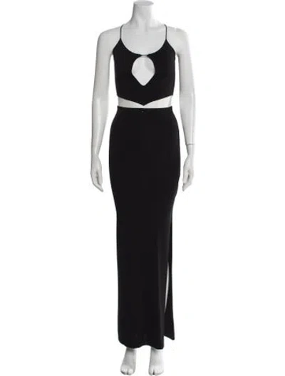 Pre-owned Aya Muse Skirt Set In Black