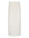 Aya Muse Knee Length And Midi Skirts In Neutral