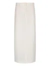 Aya Muse Knee Length And Midi Skirts In Neutral