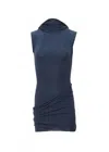 Aya Muse Solar Dress In Navy In Blue