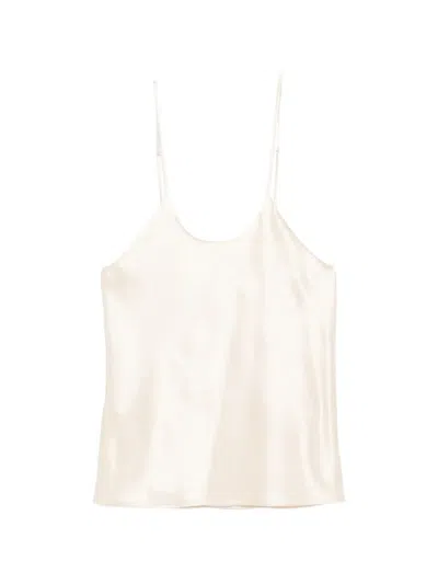 Aya Muse Spaghetti-strap Top In Neutral