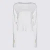 Aya Muse Sweaters Light And Natural In White