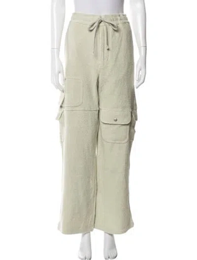 Pre-owned Aya Muse Sweatpants In Green