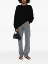 Aya Muse Tapered Jeans In 蓝色