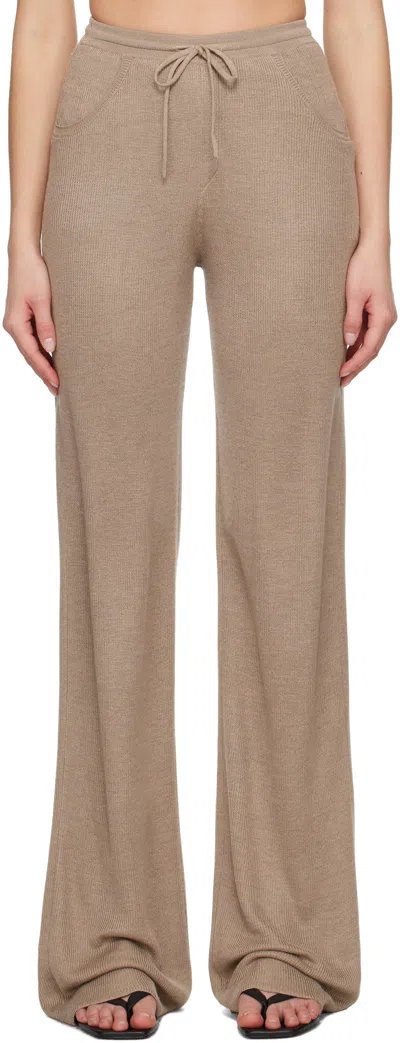 Aya Muse Taupe Musca Trousers