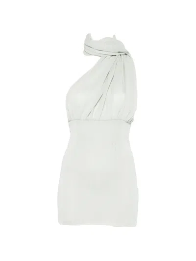 Aya Muse Thea Mini Dress In Sage