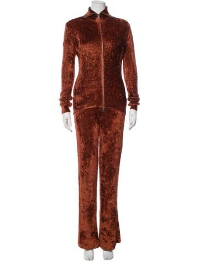 Pre-owned Aya Muse Tracksuit In Brown