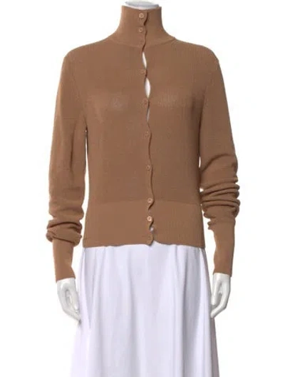 Pre-owned Aya Muse Turtleneck Sweater In Brown/neutrals