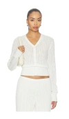Aya Muse Unae Top In White