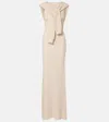 Aya Muse Vao Sleeveless Maxi Dress In Neutral