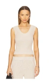 Aya Muse Vena Top In 베이지