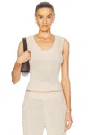 Aya Muse Vena Top In Beige