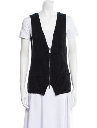 Pre-owned Aya Muse Vest W/ Tags In Black