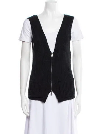 Pre-owned Aya Muse Vest W/ Tags In Black