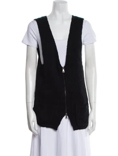 Pre-owned Aya Muse Vest W/ Tags In Black