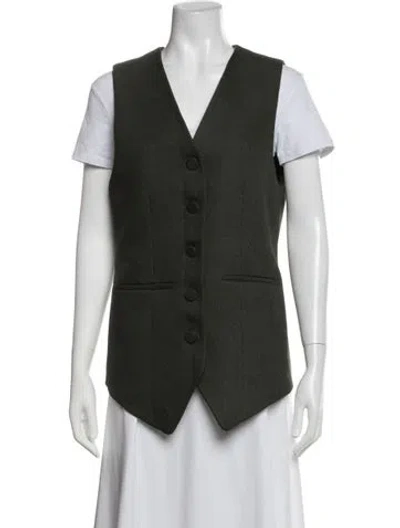 Pre-owned Aya Muse Vest In White