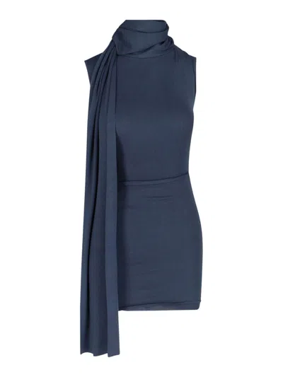 AYA MUSE VESTIDO CORTO - AZUL