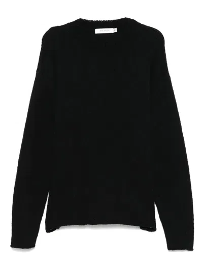 Aya Muse Cotton Sweater In Black