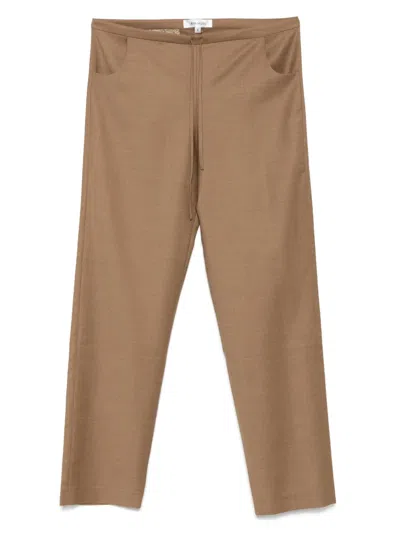 Aya Muse Viring Wool-blend Trousers