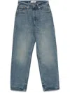Aya Muse Wide-leg Jeans In Blue