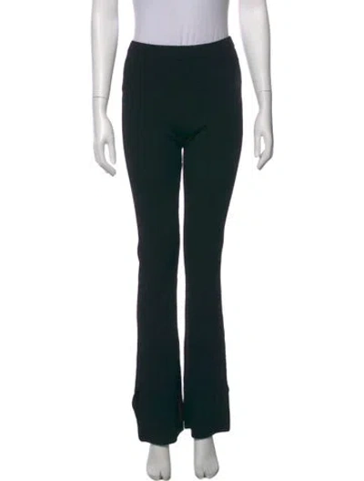 Pre-owned Aya Muse Wide Leg Pants In Green