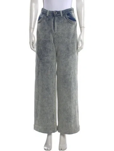 Pre-owned Aya Muse Wide Leg Pants In Multi