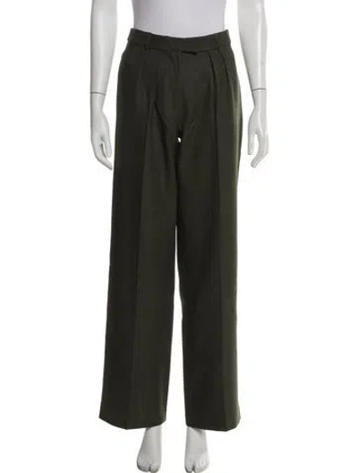 Pre-owned Aya Muse Wide Leg Pants W/ Tags In Green