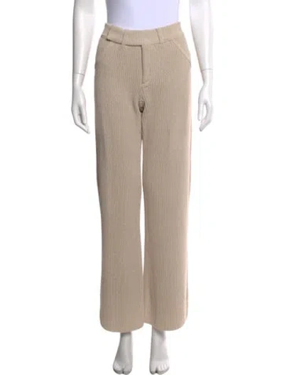 Pre-owned Aya Muse Wide Leg Pants W/ Tags In Neutral
