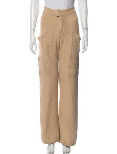 Pre-owned Aya Muse Wide Leg Pants W/ Tags In Neutral