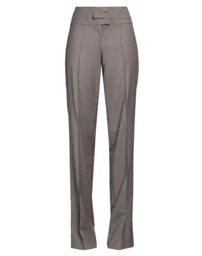 Aya Muse Woman Pants Dove Grey Size L Virgin Wool, Polyester, Lycra