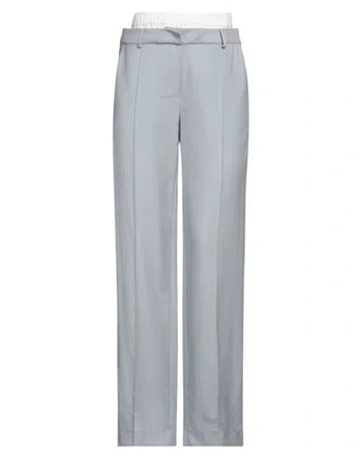 Aya Muse Woman Pants Sky Blue Size Xs Wool, Cotton