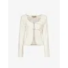Aya Muse Apure Buckle-fastening Jacket In White