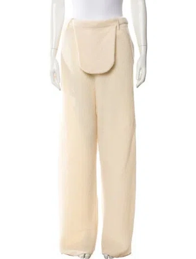 Pre-owned Aya Muse Wool Pajamas In Neutral