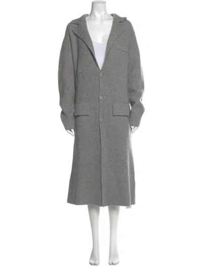 Pre-owned Aya Muse Wool Sweater In Gray