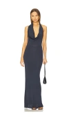Aya Muse Yara Dress In Navy