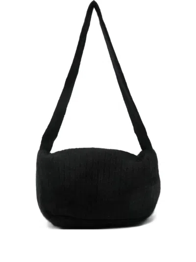 Aya Muse Zucca Shoulder Bag In Black